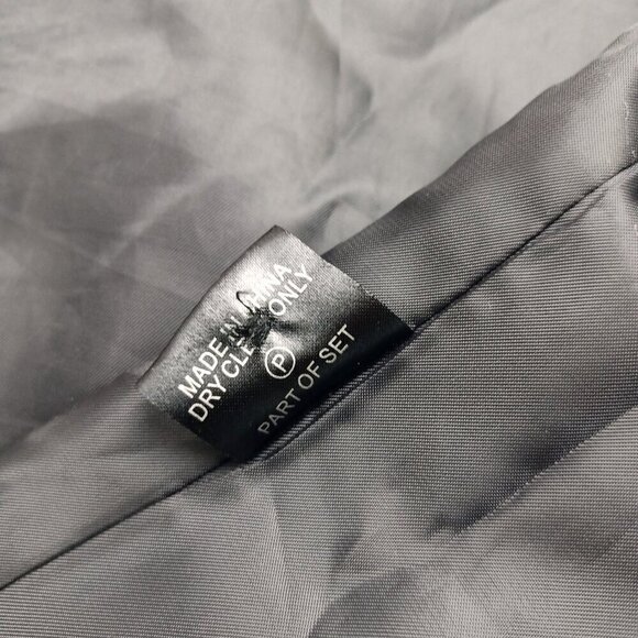 Moss 1851 Black Paisley 6 Button Men's Dress Vest Size XL - Picture 12 of 14